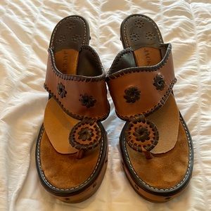 Jack Rogers platform sandals